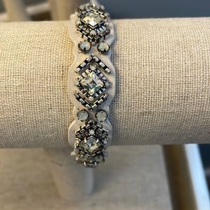 Stella & Dot Chiara Embroidered Bracelet